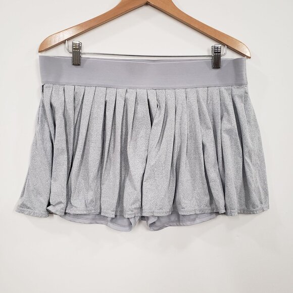 Kyodan Pants - Kyodan Womens Athletic Pleated Skort Light Gray Size XL Tennis Athleisure Casual